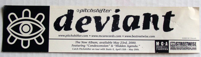 Pitchshifter Sticker