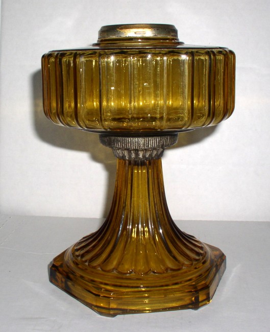 Amber Corinithian Lamp 3