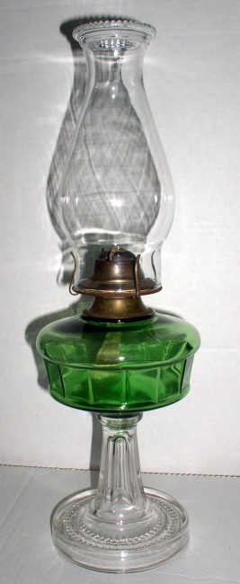 Riverside Green Panel Lamp 3