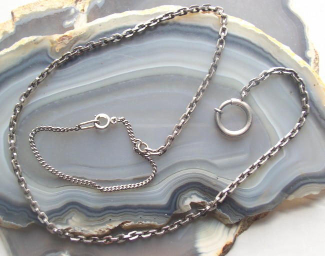 Antique Sterling Chain 2