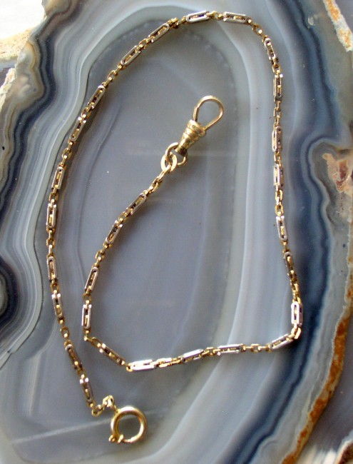 White & Yellow Gold Chain 2