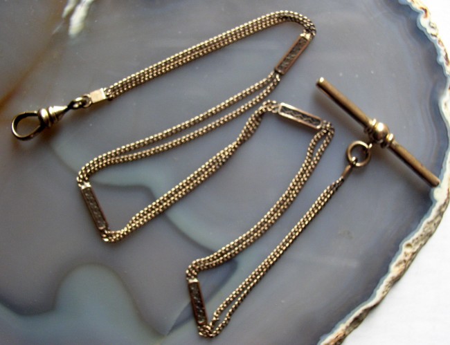 Art Deco GF Double Chain 1