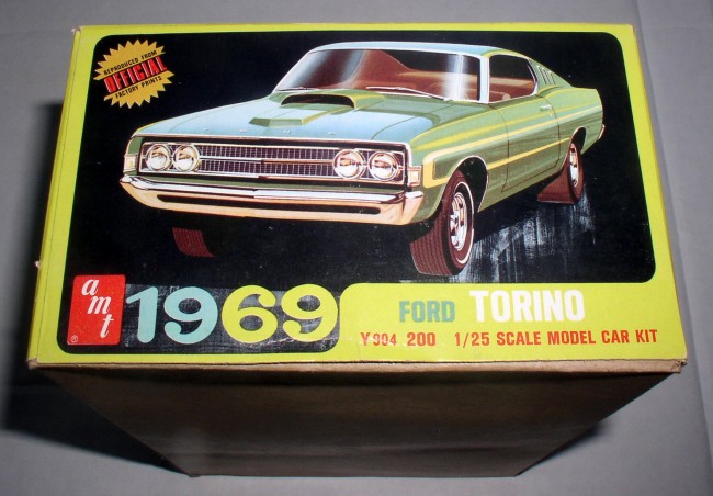 AMT 1969 Ford Torino 1/25 4