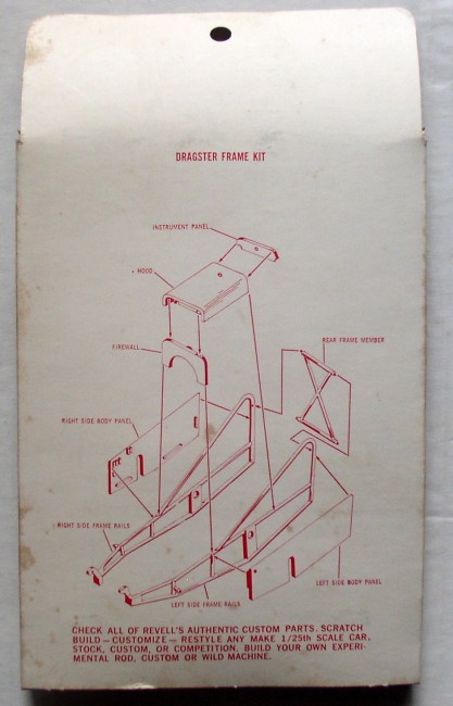 Revell Dragster Frame 2