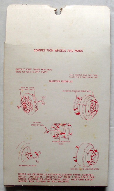 Revell 1/25 Competition Wheels And Mags 2