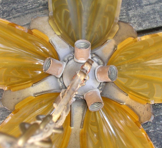 Slip Shade Chandelier 8