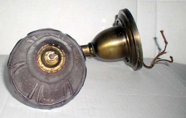 Brass Electric Sconce 4