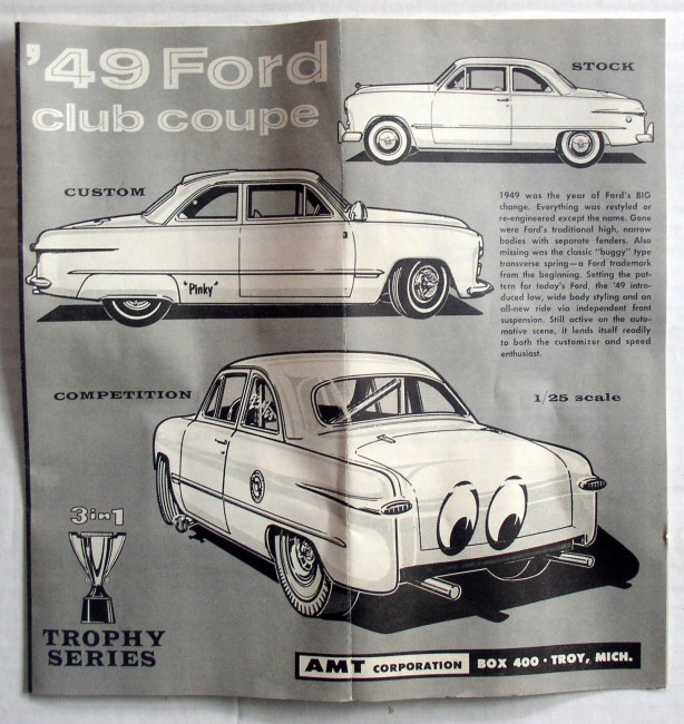 AMT 49 Ford Club Coupe T149 5