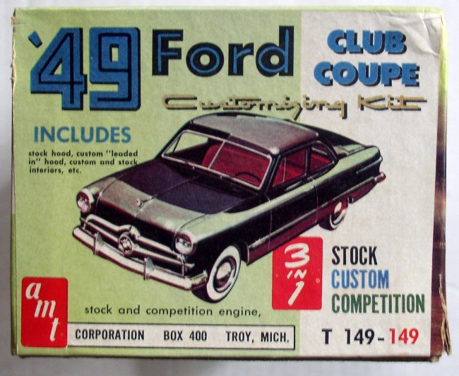 AMT 49 Ford Club Coupe T149 9