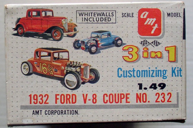 AMT 232 '32 Ford V-8 Kit 10