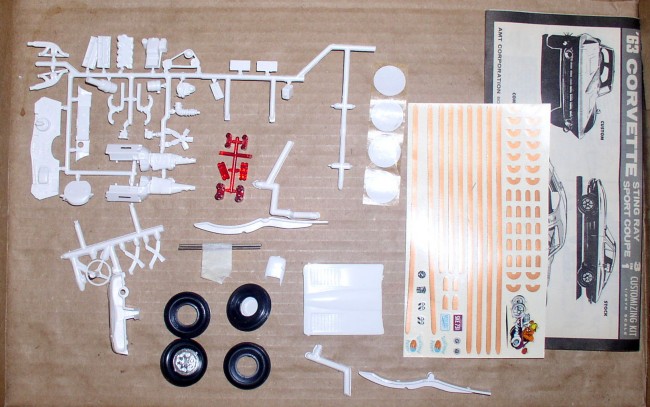 AMT 63 Corvette Stingray Fastback #6923 3