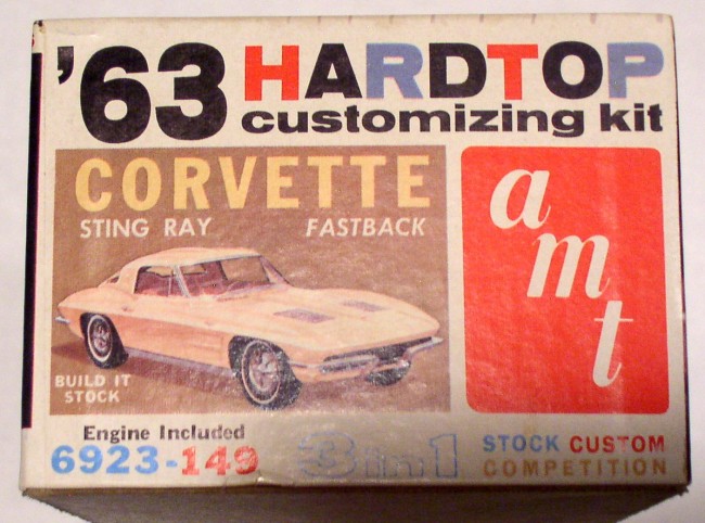 AMT 63 Corvette Stingray Fastback #6923 6