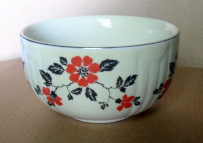 Hall Radiance Red Poppy Mixing Bowl 2