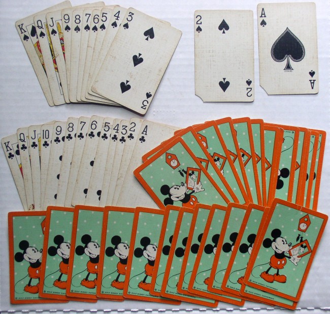 Mickey Mouse Playing Cards 2