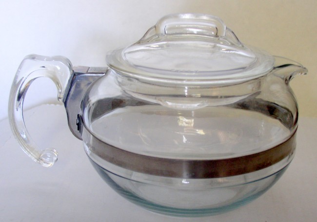 Pyrex Flameware Teapot & Lid 1