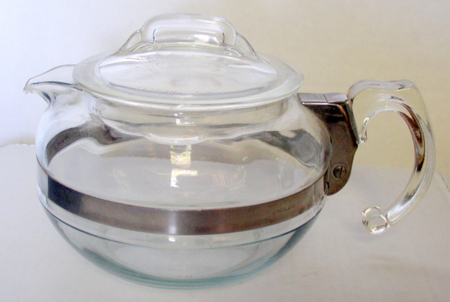 Pyrex Flameware Teapot & Lid 2