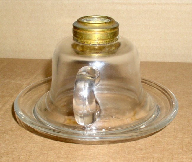 Cup & Saucer Finger Oil Lamp 2