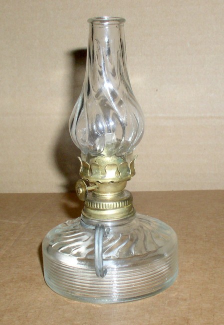 Rib Swirl Mini Oil Lamp 2