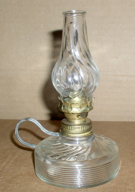 Rib Swirl Mini Oil Lamp 3