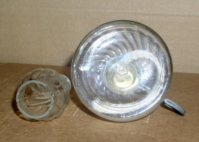 Rib Swirl Mini Oil Lamp 6