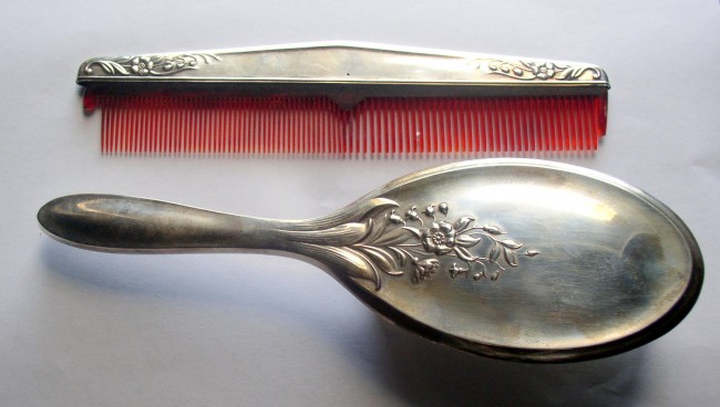 Sterling Brush & Comb 1