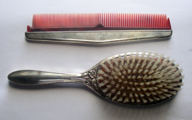 Sterling Brush & Comb 2