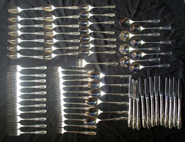 White Orchid Flatware 1