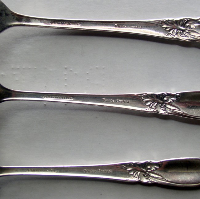 White Orchid Flatware 3