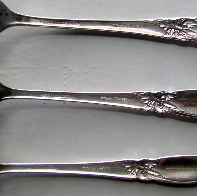 White Orchid Flatware 3