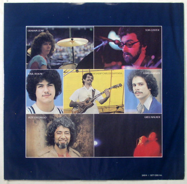Santana Moonflower LP 3