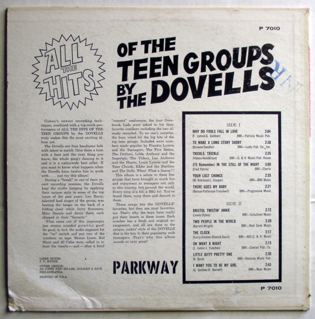 Dovells LP 2