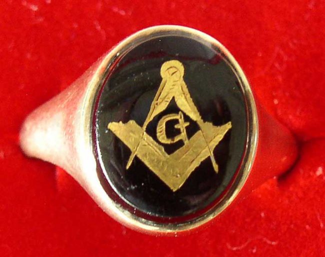 Masonic Ring 1