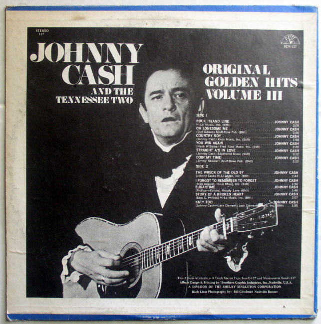 Johnny Cash Original Golden Hits II 2