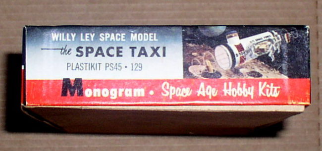 Monogram Willy Ley 1959 Space Taxi 5