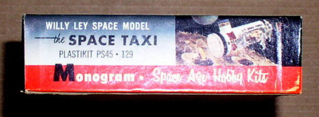 Monogram Willy Ley 1959 Space Taxi 6