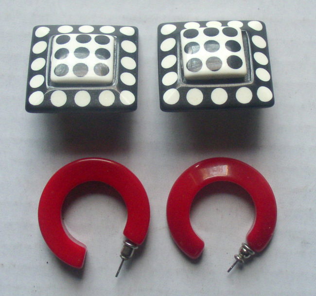 Lucite Earrings