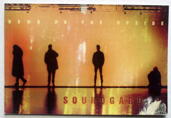 Soundgarden / Down On The Upside Postcard 1