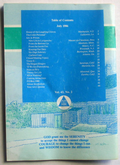 AA Grapevine July 1986 2
