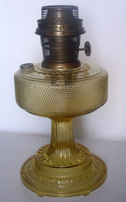 Amber Colonial Lamp 2