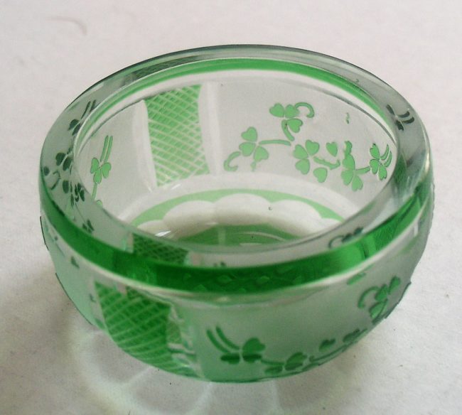 Green Crystal Dish 2