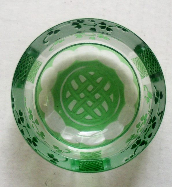 Green Crystal Dish 4