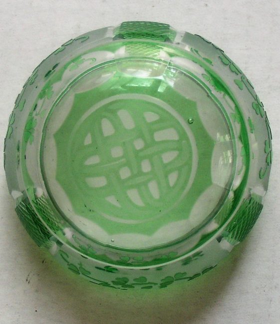 Green Crystal Dish 5