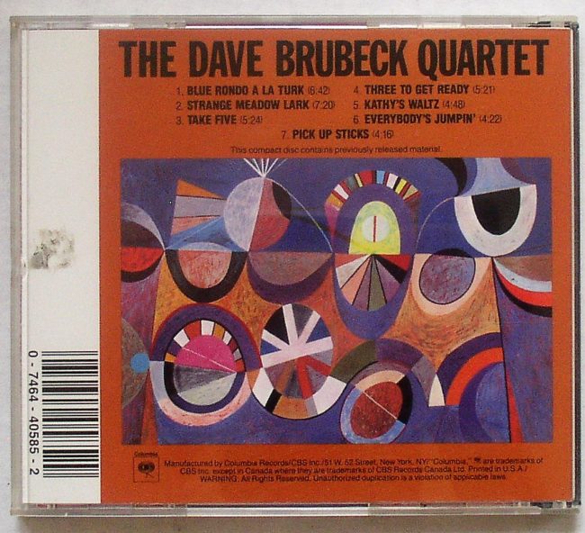 Brubeck CD 3