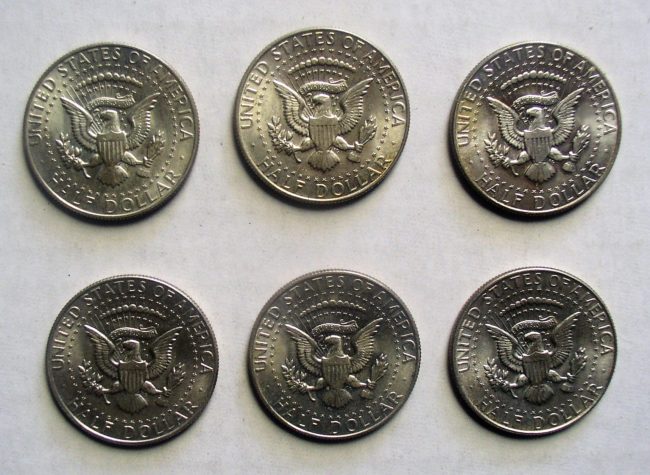 1968 Kennedy Halves 2