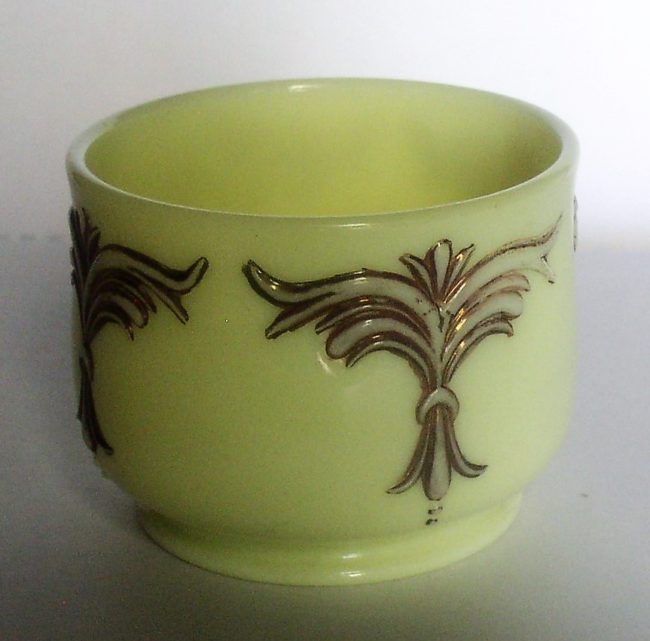 Custard Glass Jar 3