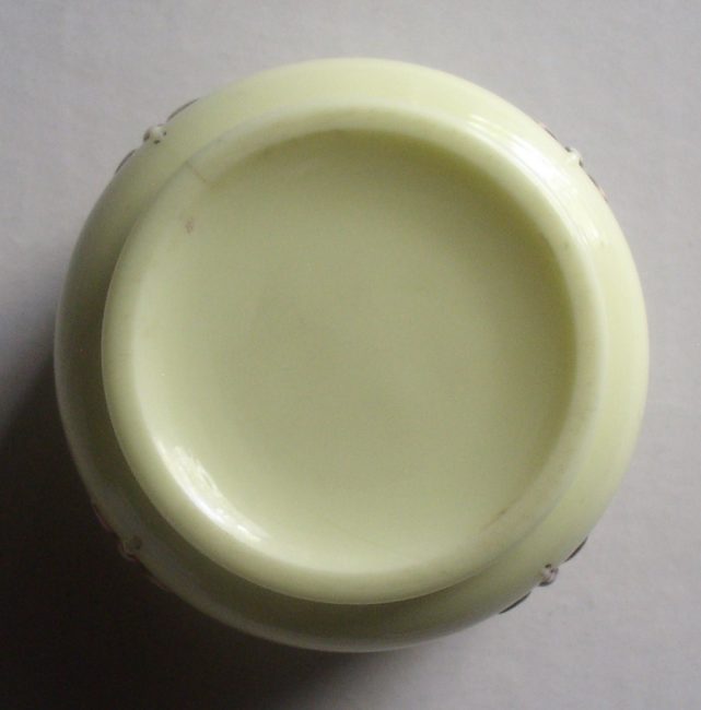 Custard Glass Jar 5