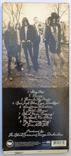 Black Crowes Longbox 2