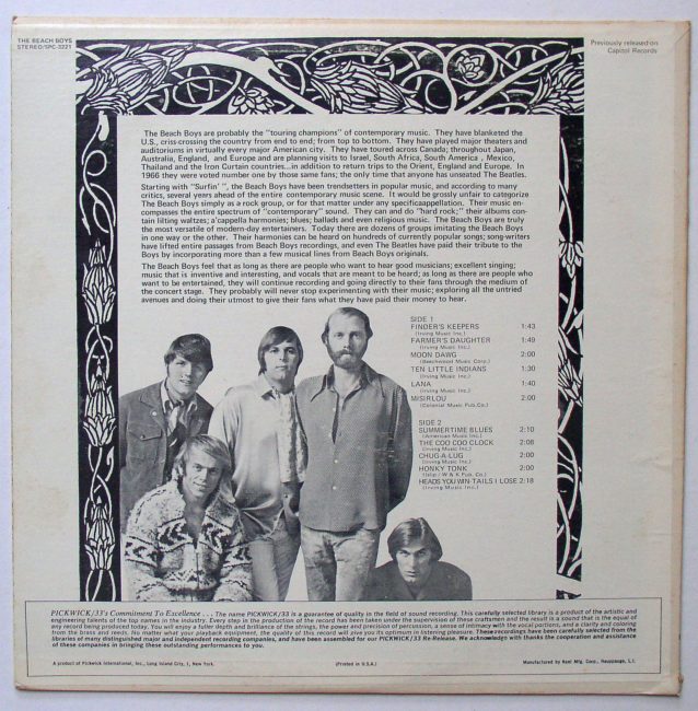 Beach Boys LP 2