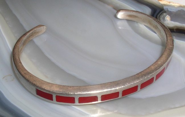 Red Coral Bracelet 1