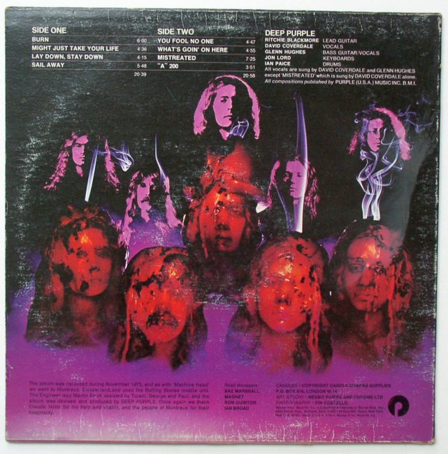 Deep Purple Burn 2